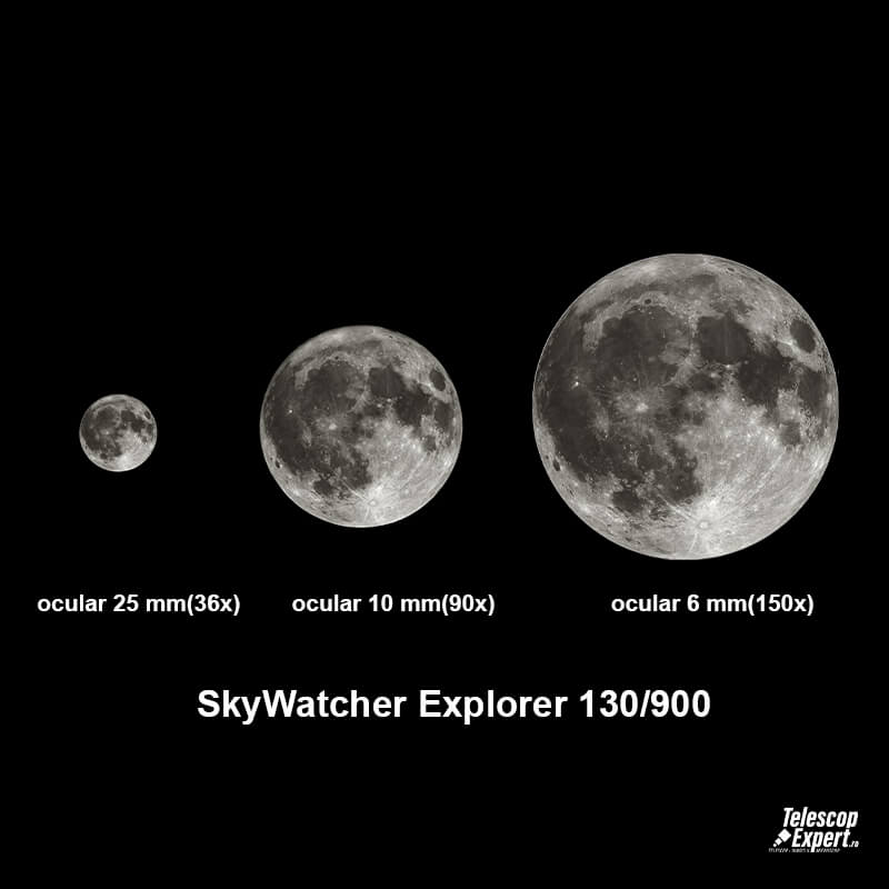 Telescop Newton SkyWatcher Explorer 130/900 EQ2 + CARTE
