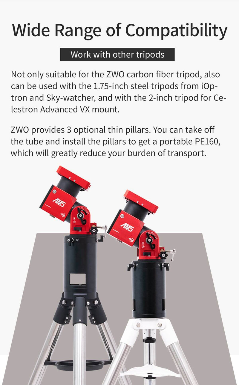 Extensie trepied ZWO pentru montura AM3 si AM5