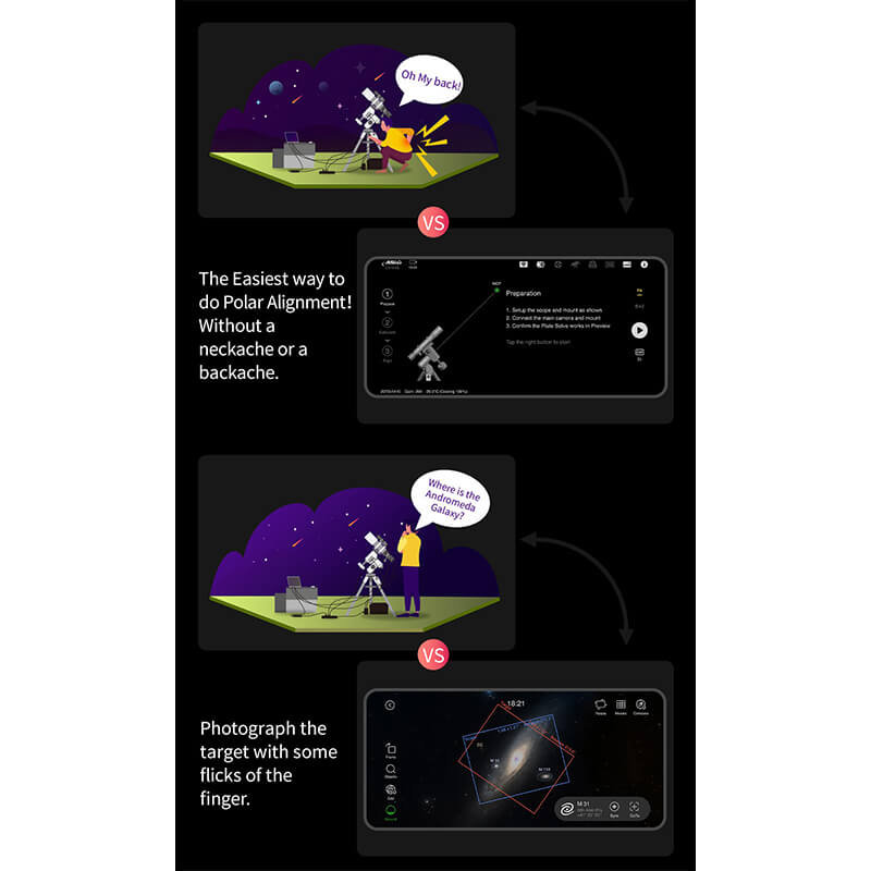 Computer astrofotografie ZWO ASIAIR Mini