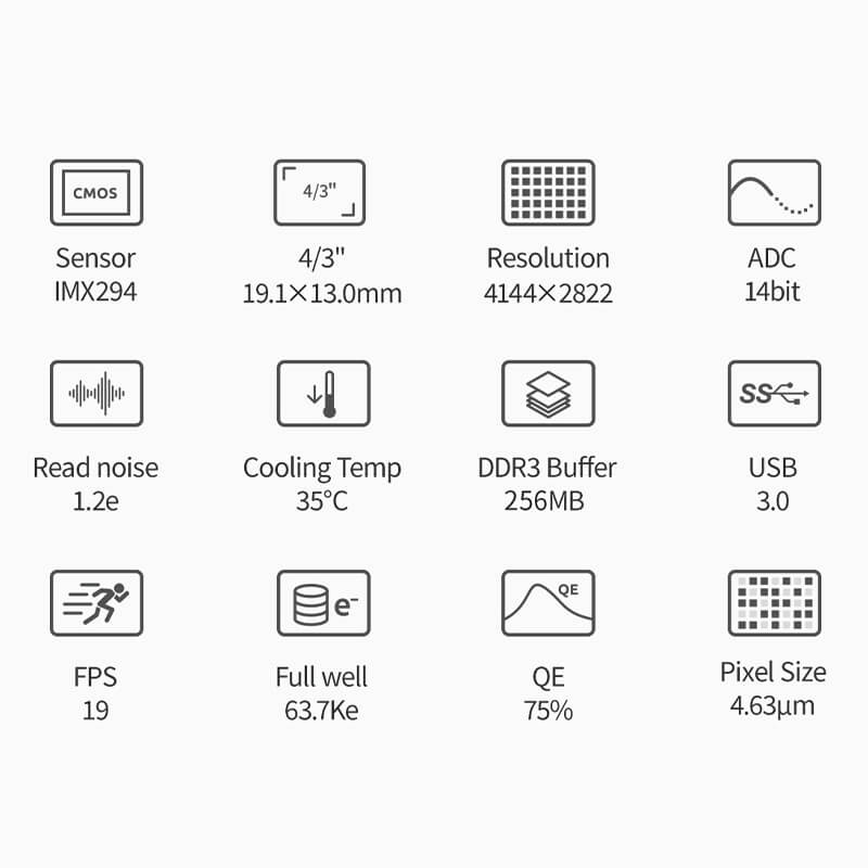 Camera CCD ZWO ASI 294MC PRO color image 4