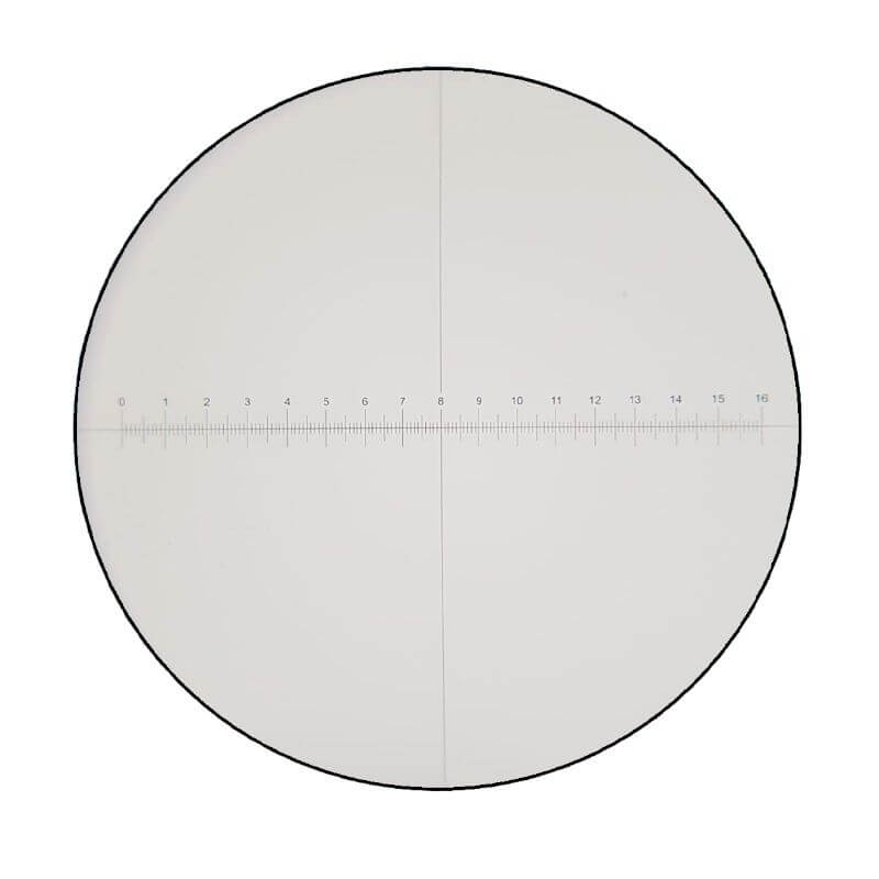 Ocular microscop cu micrometru WF 10x image 2