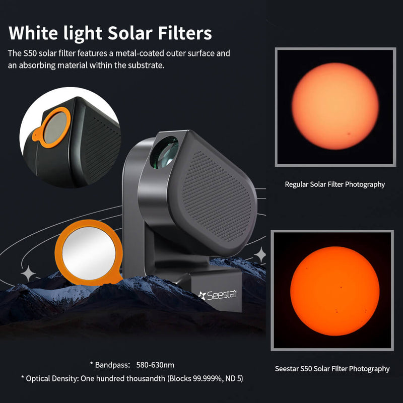 Telescop inteligent ZWO SeeStar S50 Smart