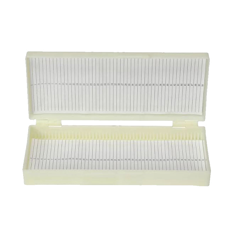 Set 50 lame de microscop cu cutie (plastic) image 2