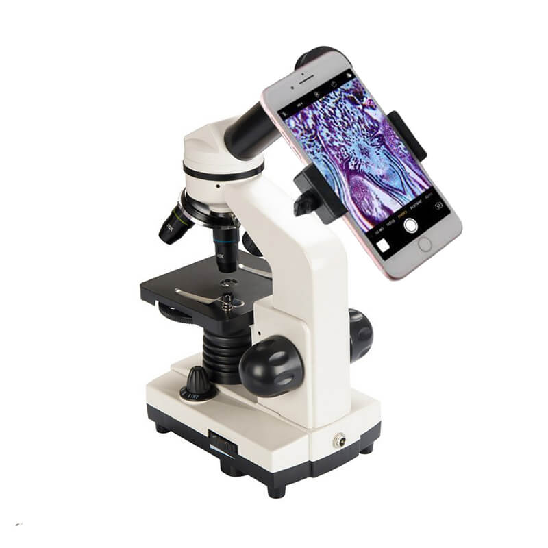 Set microscop biologic pentru copii si elevi BioLight 100 Alb (40-400x) image 4