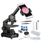 Set microscop biologic pentru elevi Student 12 (40-640x) cu LED image 4