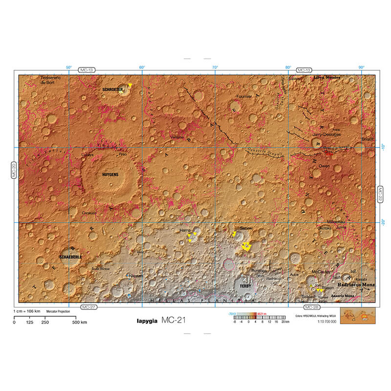 Harta Atlas Marte image 3