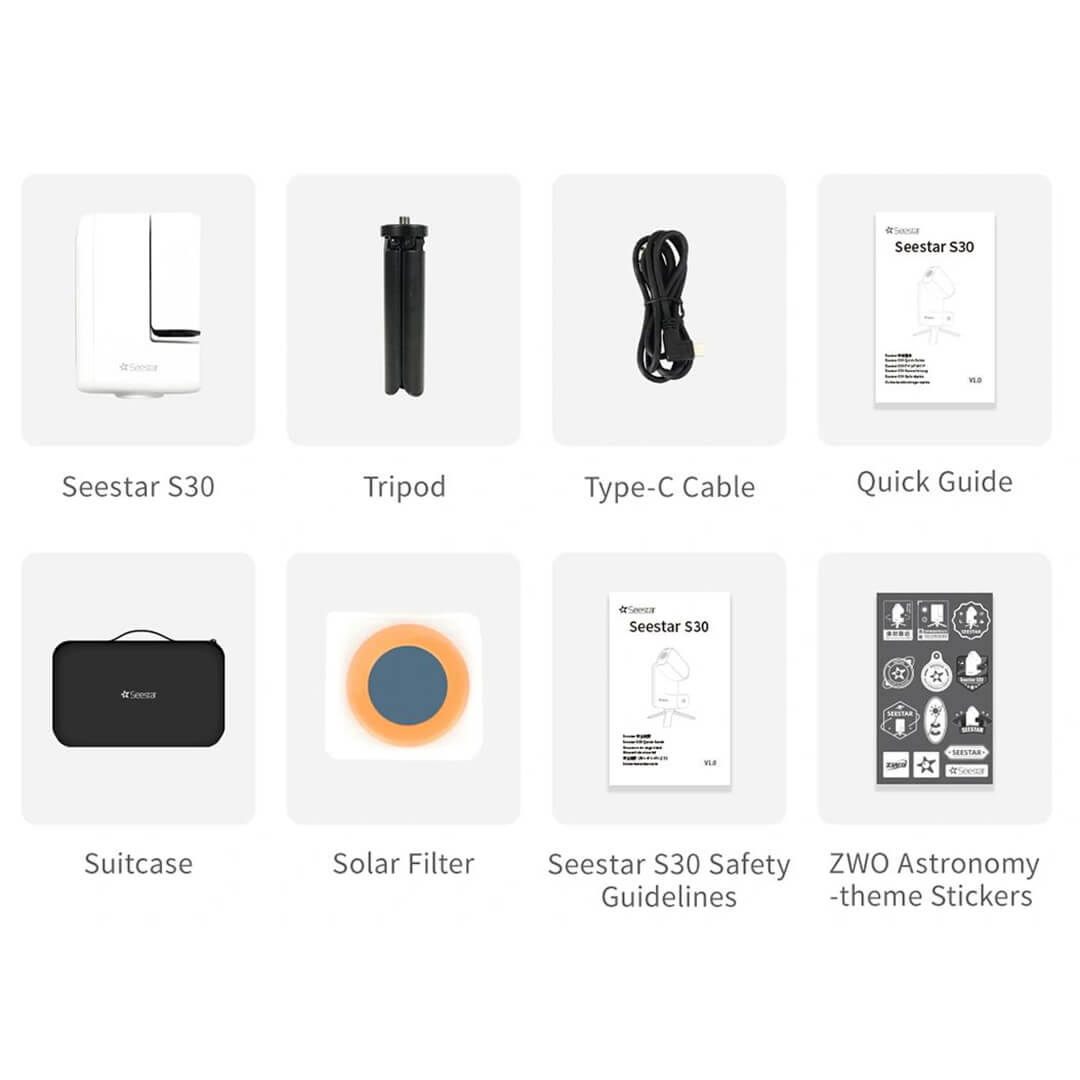 Telescop inteligent ZWO SeeStar S30 Smart image 2