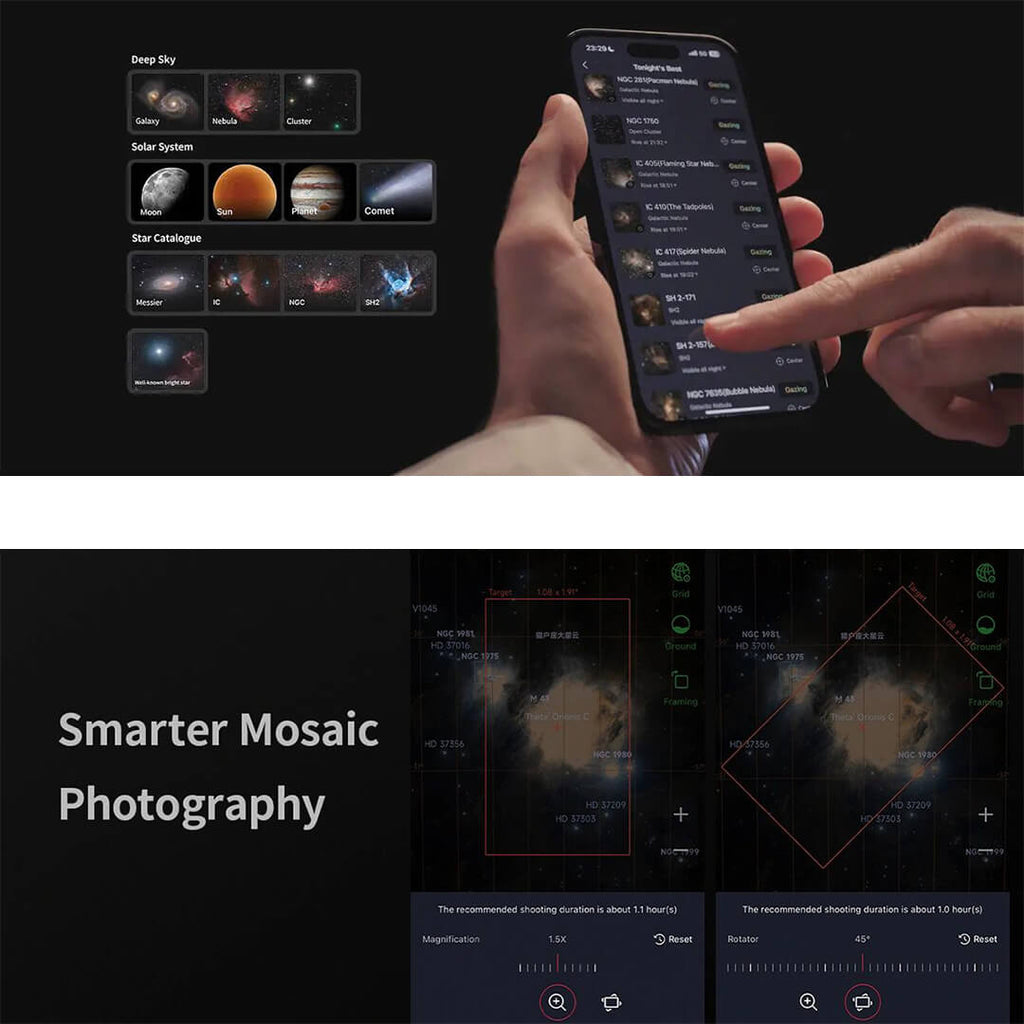 Telescop inteligent ZWO SeeStar S30 Smart image 5