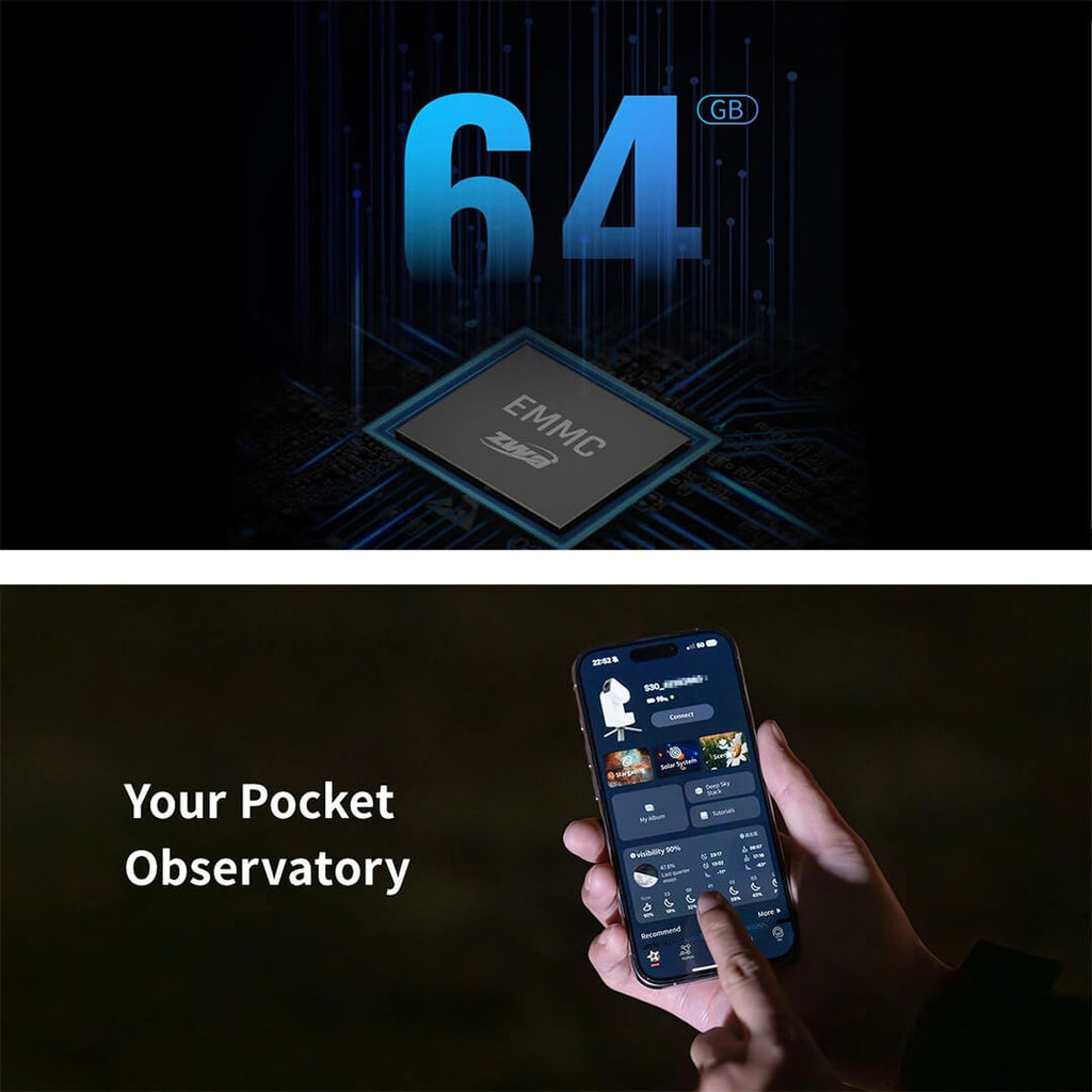 Telescop inteligent ZWO SeeStar S30 Smart image 6