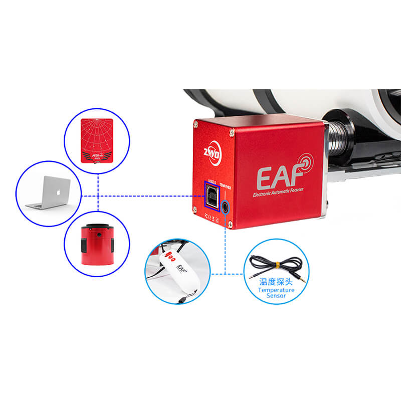Focalizator electronic ZWO EAF set image 5