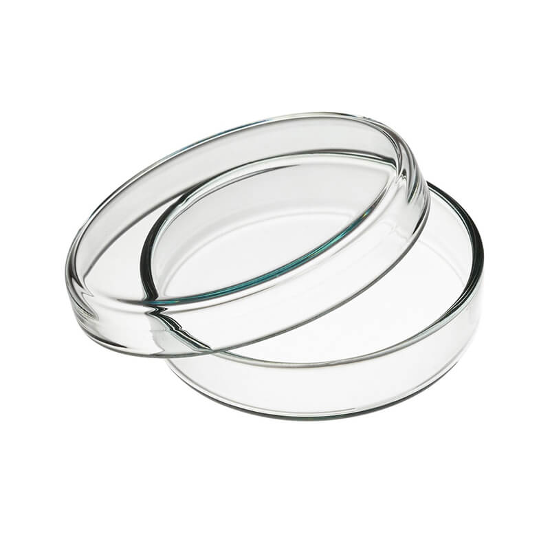 Vas Petri din sticla cu capac image 3